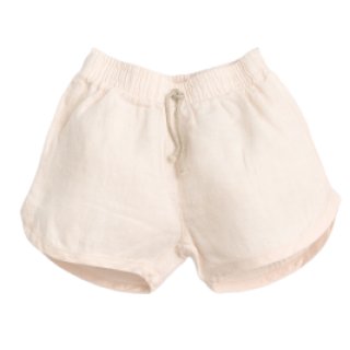 Play Up Leinen Shorts Rose Baby