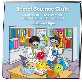 Tonie Secret Science Club - Abwehrstark: Rund um Viren, Abwehrkrfte und Immunhelfer!