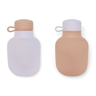 Smoothie Bottle Silvia 2-Pack Pale Tuscany / Misty Lilac 150ml