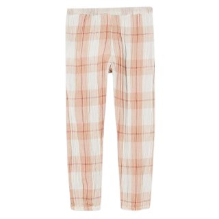 NoaNoa Mini Bonded Cotton Trousers Art Red 5Y