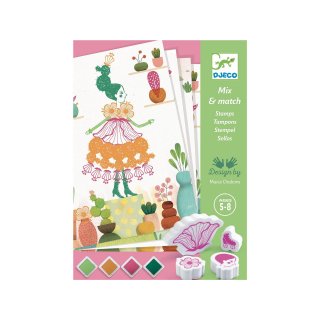 Stempel Flower Girls - Mix and Match