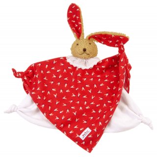Klassik Schmusetuch Hase rot