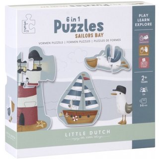 6in1 Formen Puzzle Sailors Bay