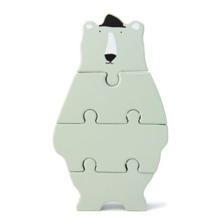 Wooden Body Puzzle Mr. Polar Bear
