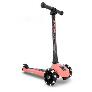 Scoot and Ride Highwaykick 3 peach LED