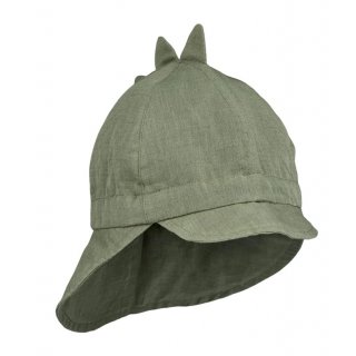 Gorm Linen Sun Hat Dino Faune Green