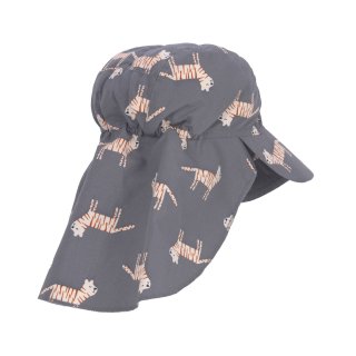 Lässig LSF Sun Protection Flap Hat Tiger Grey 