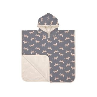 Lässig LSF Beach Poncho Tiger Grey
