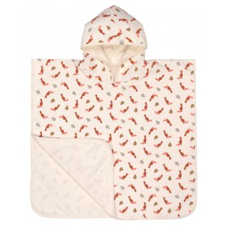 Lässig LSF Beach Poncho Toucan Offwhite