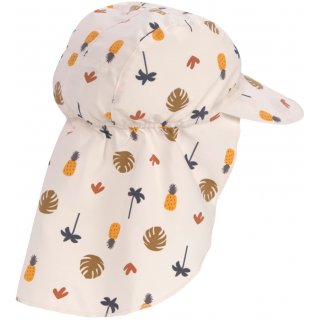 Lässig LSF Sun Protection Flap Hat Botanical Offwhite