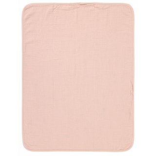 Lässig Muslin Blanket GOTS Dots Powder Pink