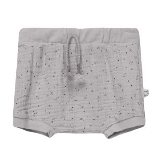 My little Cozmo Baby Shorts Soft Grey Stars 3M