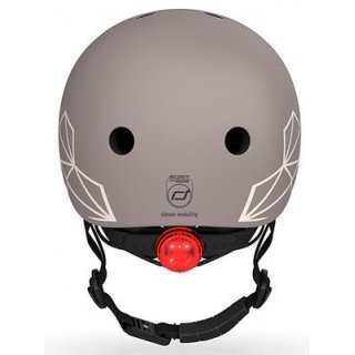 Scoot and Ride Helm XXS-S Graphics Brown Lines