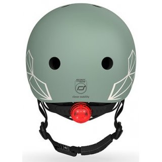 Scoot and Ride Helm XXS-S Graphics Green Lines