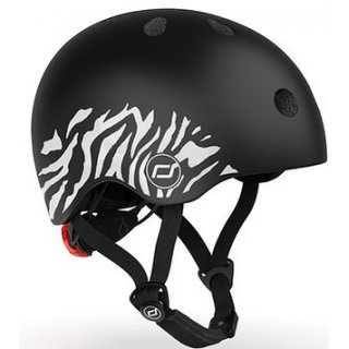 Scoot and Ride Helm XXS-S Graphics Zebra