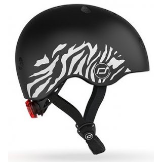 Scoot and Ride Helm XXS-S Graphics Zebra