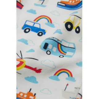 Frugi Super Special 3 Pack Body White Land Sea/Sky/Orange 6-12M