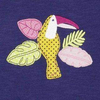 Sense Organics NANA Butterfly Shirt Navy-Bird