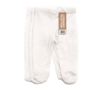 Little Green Radicals Footed Baby Trousers 3-06M