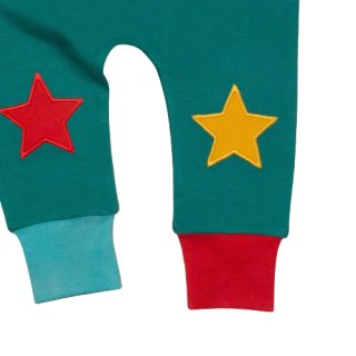 Little Green Radicals Baby Sea Green Star Joggers