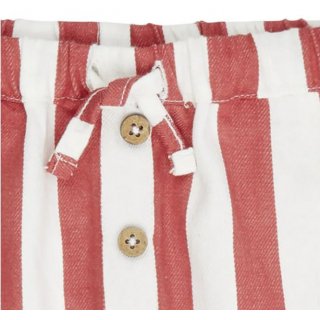Sense Organics LEI Baby Shorts Red Stripes 
