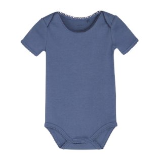 NoaNoa Baby Body Rib Blue Indigo  3M