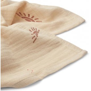 Lewis Muslin Cloth 2-Pack Sunset / Apple Blossom Mix