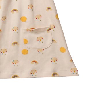 Little Green Radicals Sunshine & Rainbows Pocket Playdays Dress 12-18M