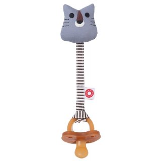 Schnullerband Tiger - blau
