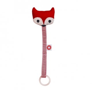 Schnullerband Fuchs rot