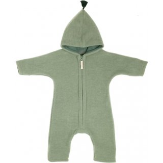 Kitzheimat Overall JUN Wool Fleece Shady Green / Dark Green