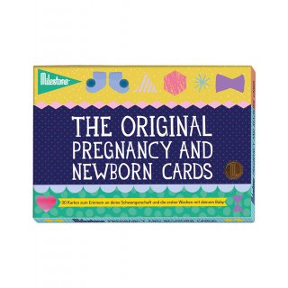 The Original Pregnancy and Newborn Cards von Milestone - deutsche Version