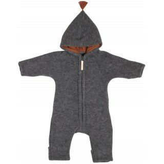 Kitzheimat Overall JUN Wool Fleece Grey / Copper