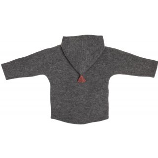 Kitzheimat Jacke JUN Wool Fleece Grey / Dusty Rose 110/116