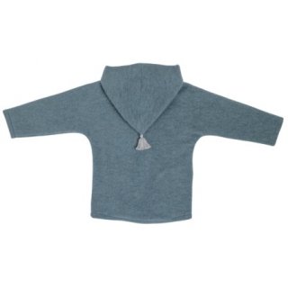 Kitzheimat Jacke JUN Wool Fleece Frosty Blue / Light Grey