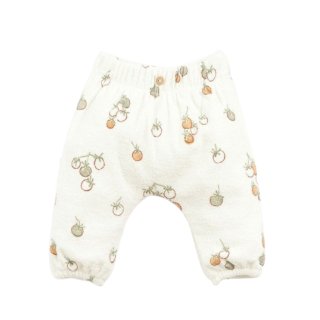 Play Up Printed Plush Trouse Weiß mit Obst