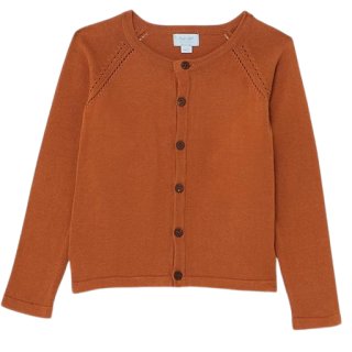 NoaNoa Cardigan Long Sleeve Golden Brown 8Y