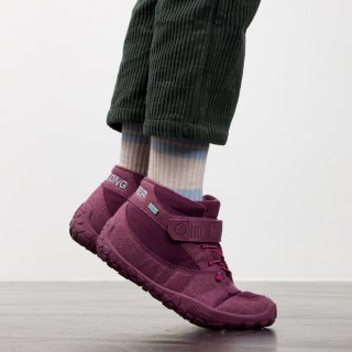 Affenzahn Midboot Wool Dreamer Berry