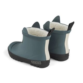 Jeese Thermo Rainboot Whale blue/Black Mix