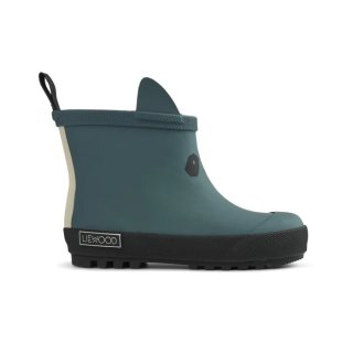 Jeese Thermo Rainboot Whale Blue/Black Mix 25