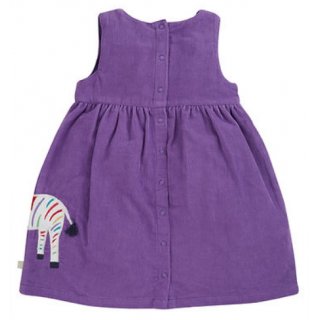 Frugi Dress Thistle/Zebra Lila