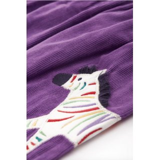 Frugi Dress Thistle/Zebra Lila