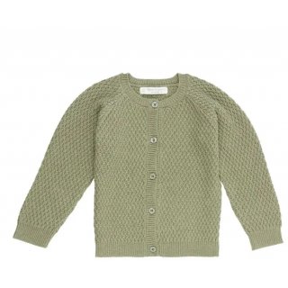 Sense Organics Elia Knitted Cardigan Olive  9Y