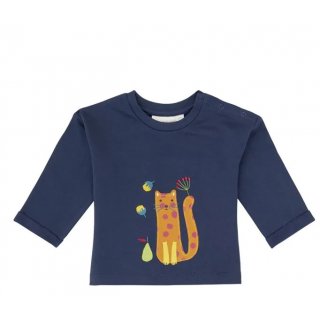 Sense Organics NOLANI Baby Sweater Navy Cat 