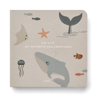 Bertie Baby Book Sea Creature/Sandy