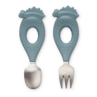 Stanley Baby Cutlery Set Dino/Whale Blue