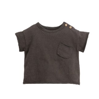 Play Up Printed Jersey Shirt charcoal