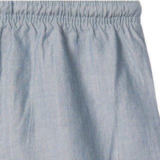 Hatley Chambray Toddler Pull on Shorts greyblue 12-18M