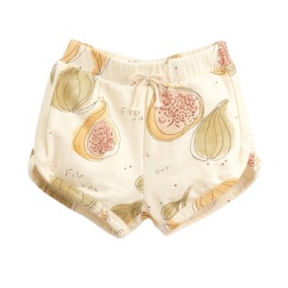 Play Up Printed Fleece Short Beige mit Frchte 9M