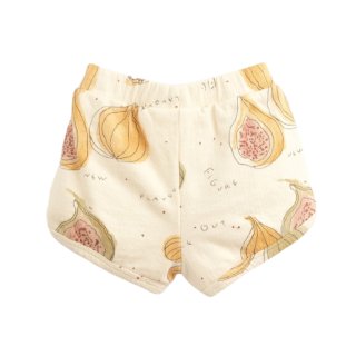 Play Up Printed Fleece Short Beige mit Frchte 9M